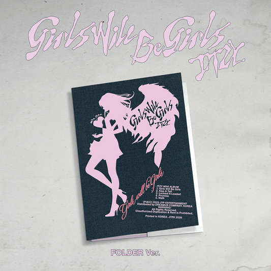 (POB) ITZY - [Girls Will Be Girls] (Folder Ver.)