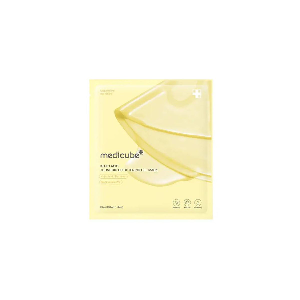 Medicube - KOJIC ACID TURMERIC BRIGHTENING GEL MASK