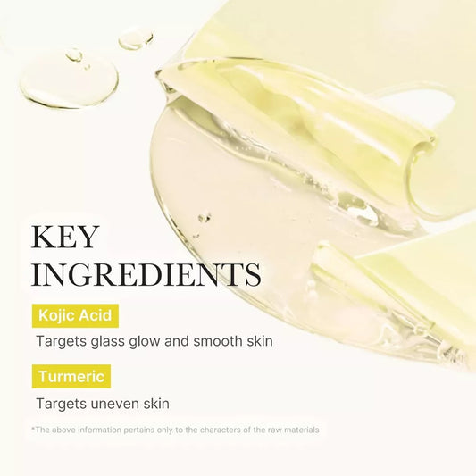 Medicube - KOJIC ACID TURMERIC BRIGHTENING GEL MASK