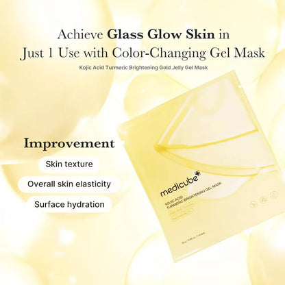 Medicube - KOJIC ACID TURMERIC BRIGHTENING GEL MASK