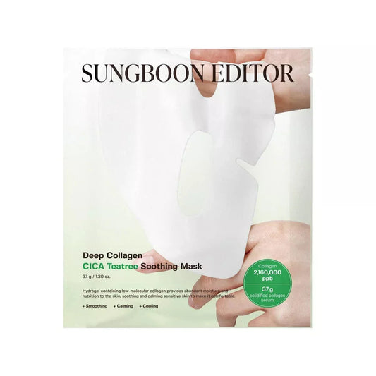 SUNGBOON EDITOR - Deep Collagen CICA Teatree Soothing Mask
