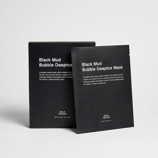 MILK TOUCH Mud Bubble DeepTox Mask