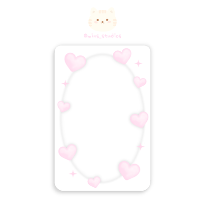 MINS STUDIOS Halo Love Deco Frame