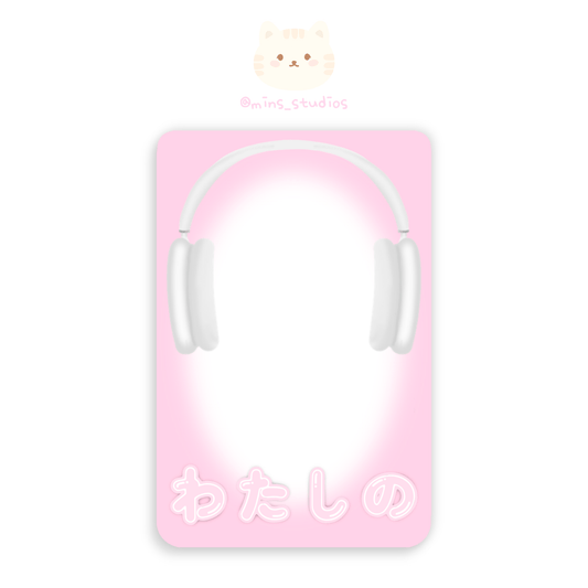 MINS STUDIOS Headphones Deco Frame