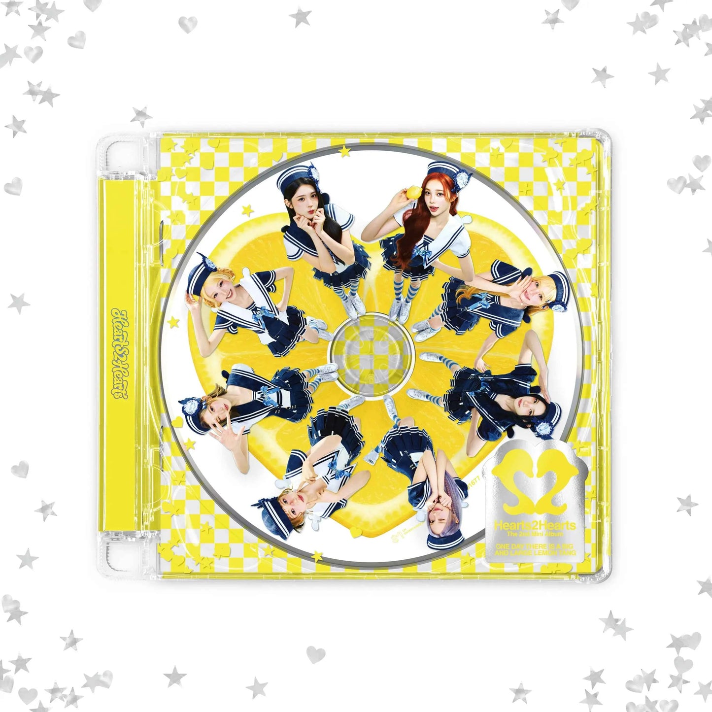 Hearts2Hearts 2nd Mini Album - Lemon Tang (Jewel Case Ver.)