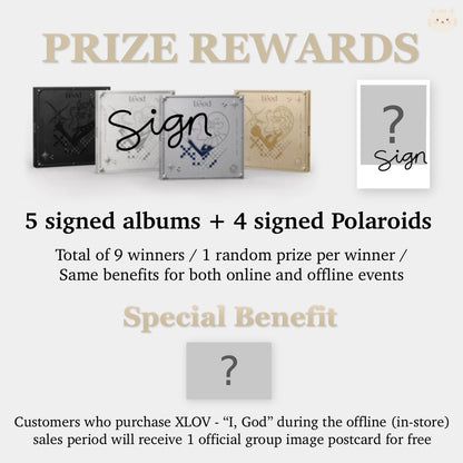 [ONLINE RELEASE EVENT] XLOV - 2nd Mini Album [I,God]