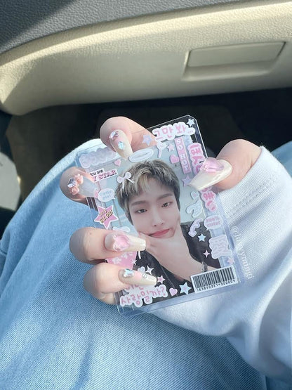 MINS STUDIOS Gal Diary Deco Sticker
