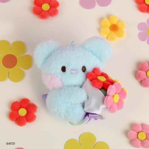 BT21 minini doll key ring [bouquet]