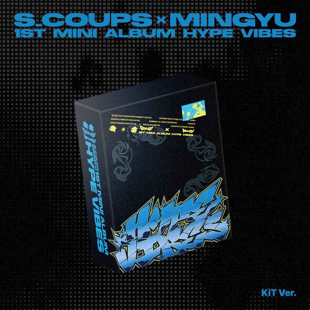S.COUPS X MINGYU (SEVENTEEN) - 1st Mini Album [HYPE VIBES] (KiT Ver.)
