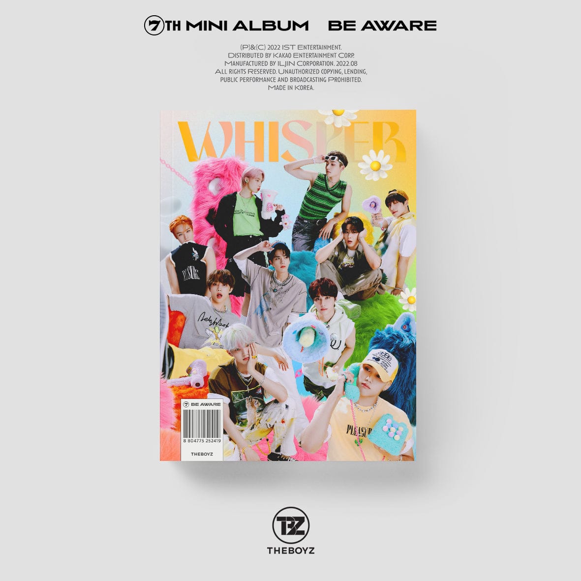 THE BOYZ - 7th Mini Album [BE AWARE]