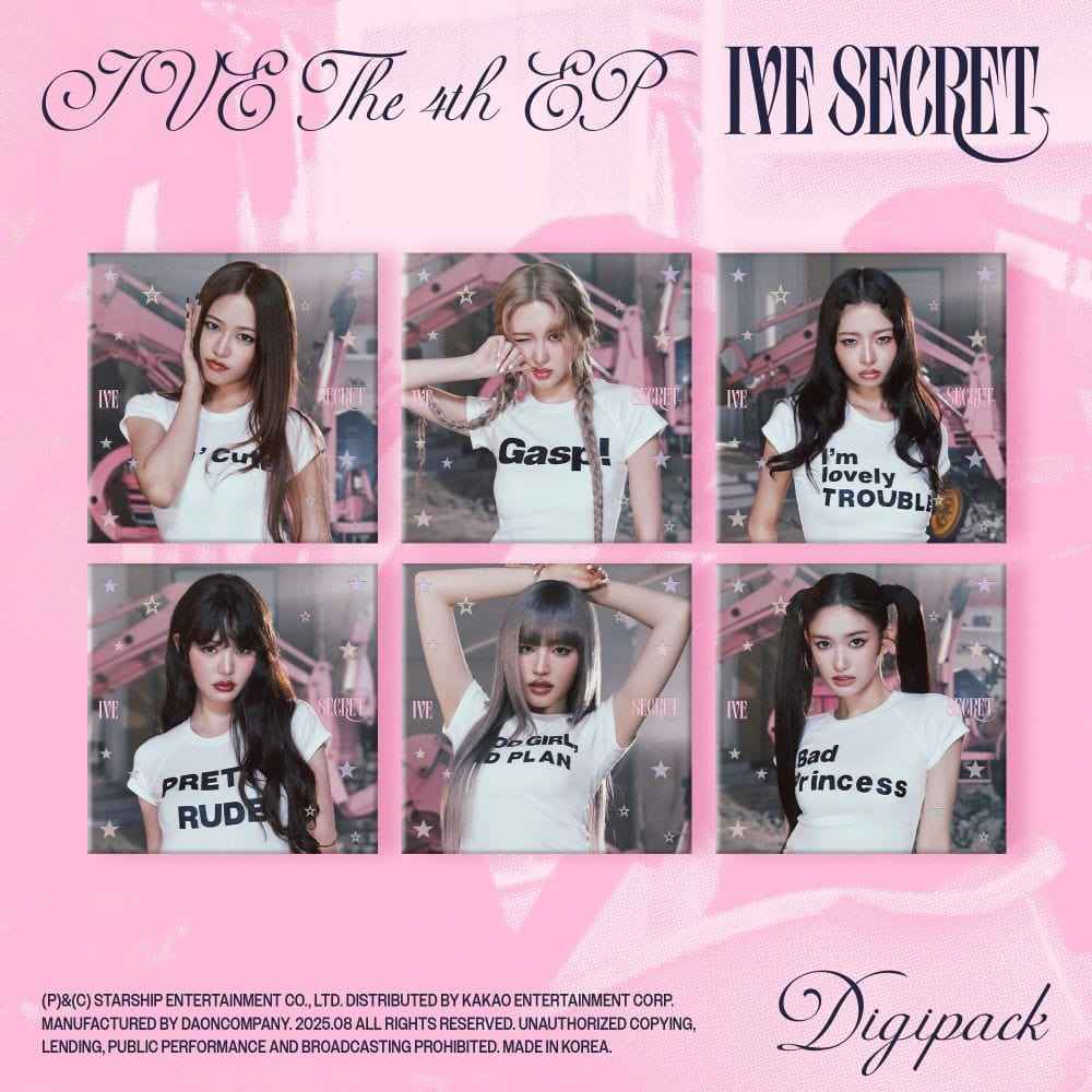 IVE - 4th Mini Album [IVE SECRET] (Digipack Ver.)