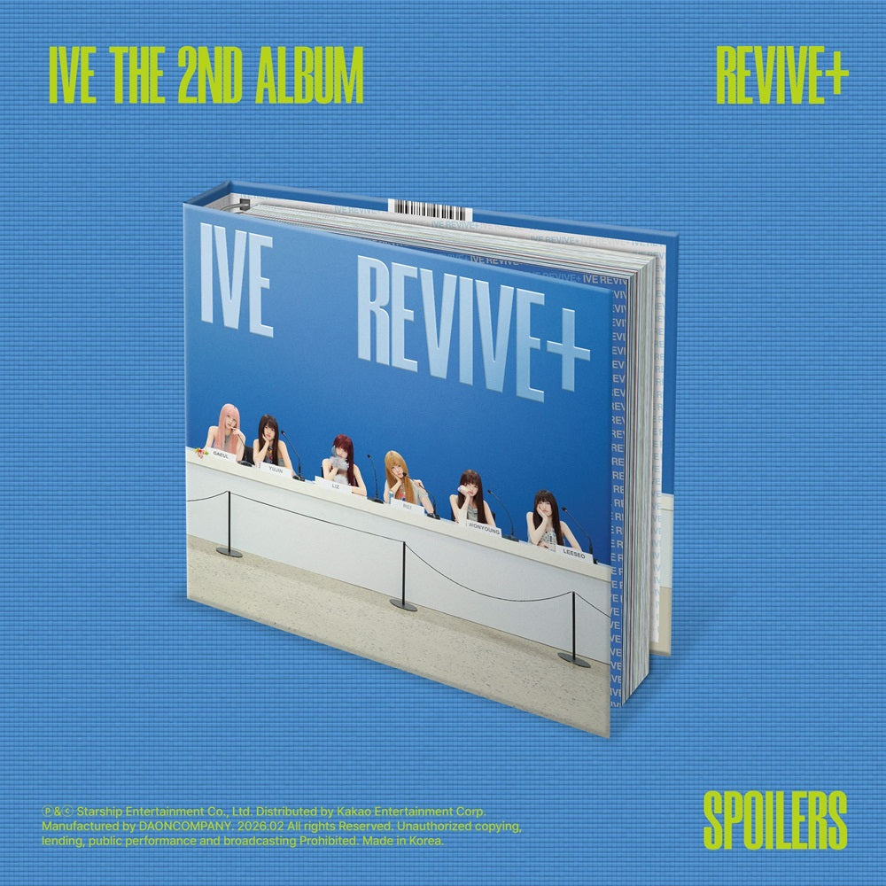 IVE - 2nd Album [REVIVE+] (SPOILERS Ver.) – Mins Studios Store