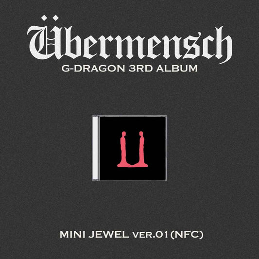 G-DRAGON - 3rd Album [Übermensch] (MINI JEWEL ver.) (NFC) (VERSION : KTOWN4U POB)