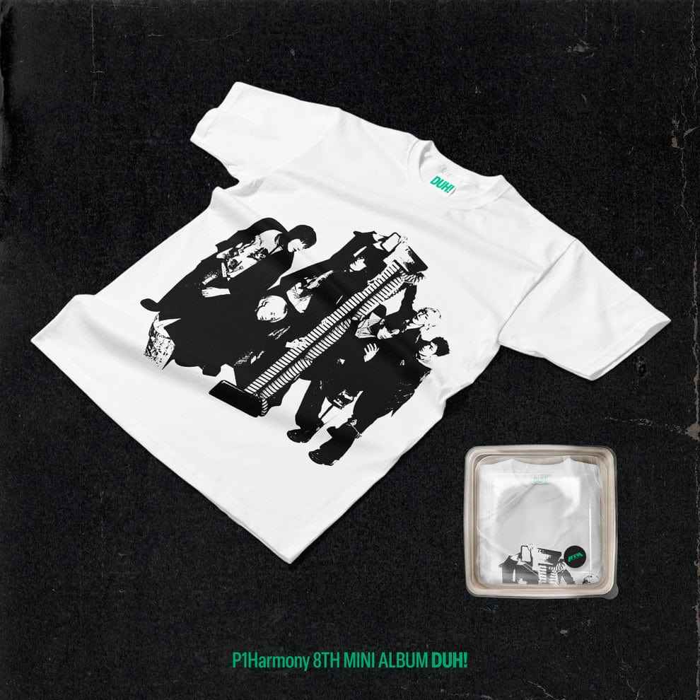 P1Harmony - 8th Mini Album [DUH!] (Plain White T Ver.)