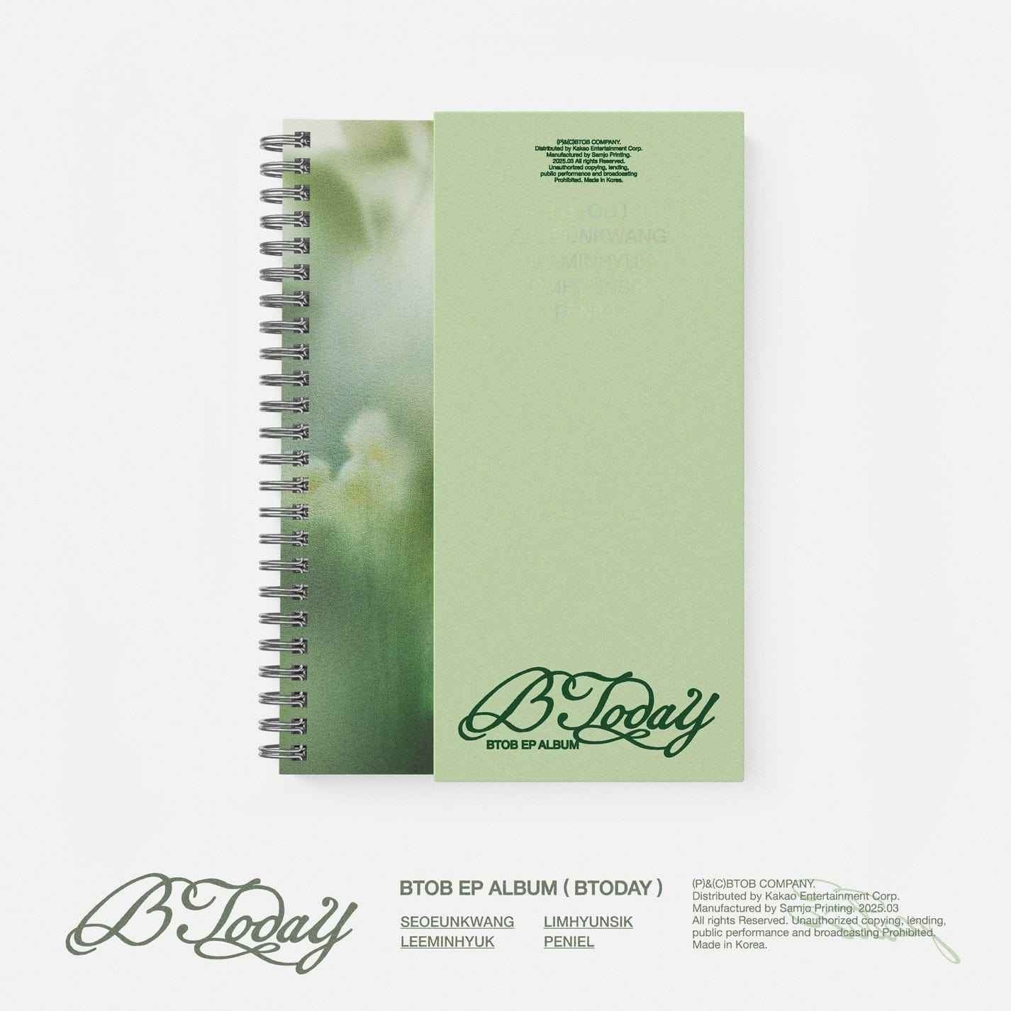 BTOB - EP Album [BTODAY] (Photobook Ver.)