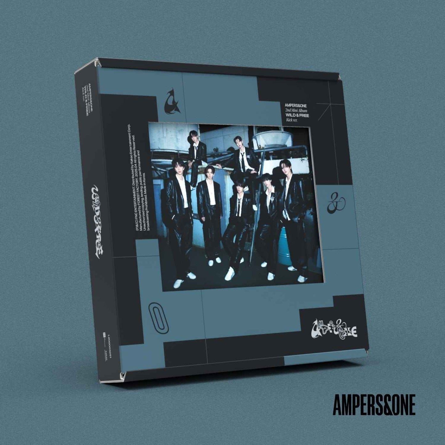 AMPERS&ONE - 2nd Mini Album [WILD & FREE] (Kick Ver.)