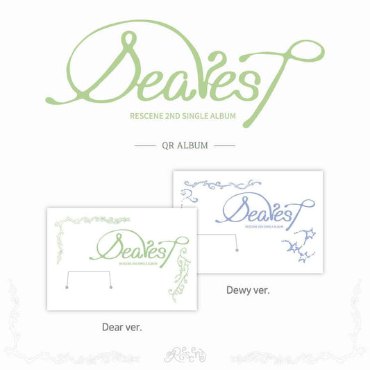RESCENE - 2nd Single Album [Dearest] (QR Ver.)