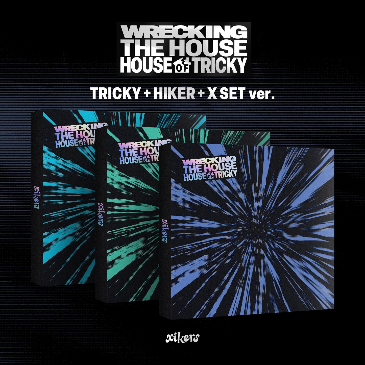 (POB) xikers - 6th mini album [HOUSE OF TRICKY : WRECKING THE HOUSE]