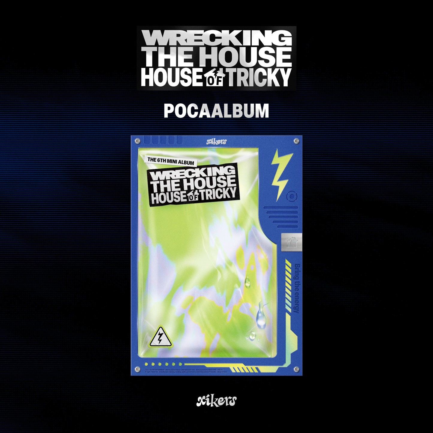 (POB) xikers - 6th mini album [HOUSE OF TRICKY : WRECKING THE HOUSE] (POCAALBUM)