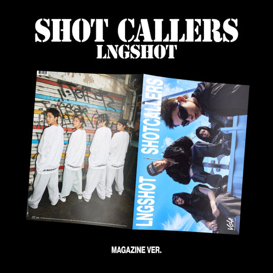 LNGSHOT - EP Album [SHOT CALLERS] (Magazine Ver.)
