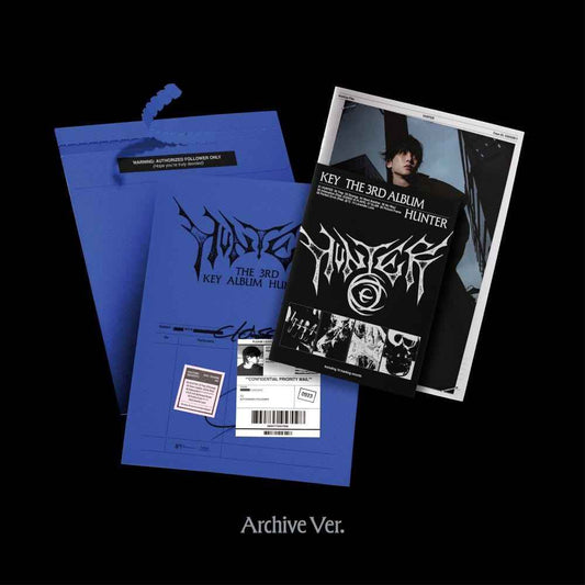 (POB) KEY (SHINee) - 3rd Album [HUNTER] (Photobook Ver.)