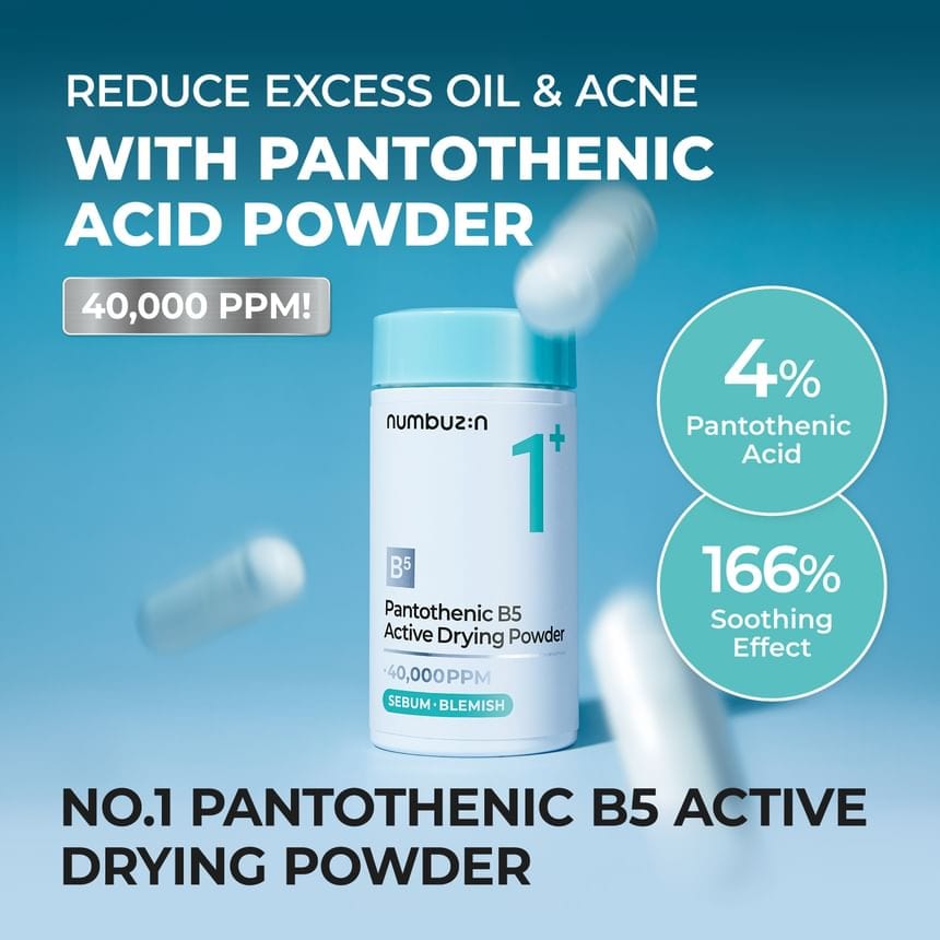 NUMBUZIN No. 1 Pantothenic B5 Active Drying Powder 7g