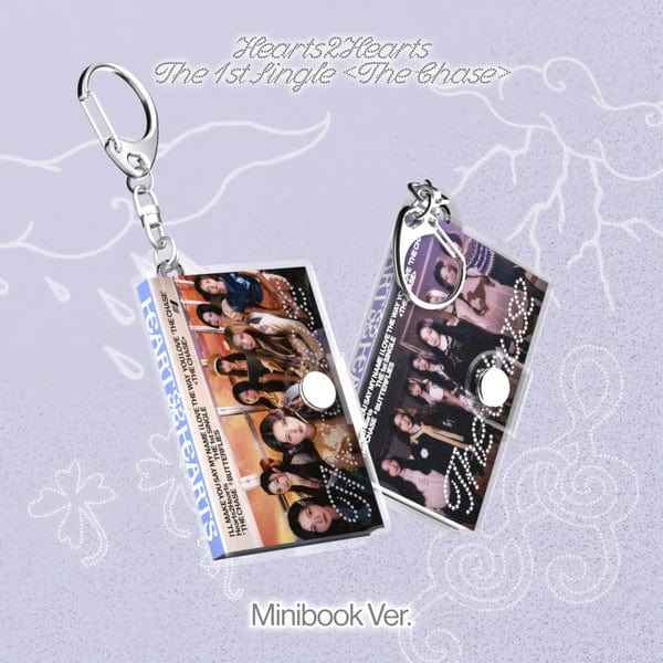 Hearts2Hearts 1st Single Album [The Chase] (Mini Book Ver.)