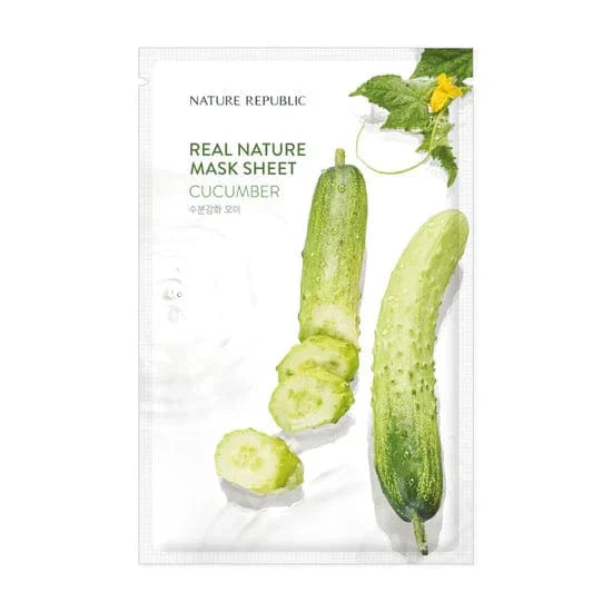 NATURE REPUBLIC Real Nature Mask Sheet Cucumber