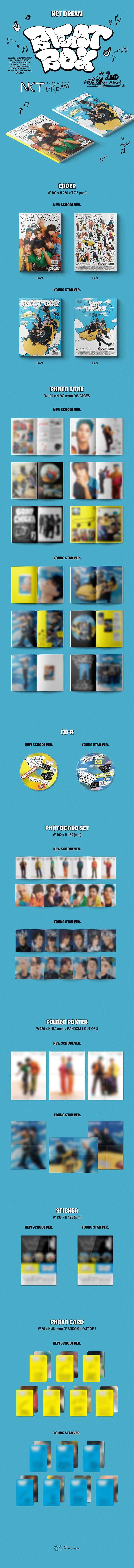 NCT DREAM - 2ND ALBUM Repackage [BEATBOX] (PHOTOBOOK Ver.)