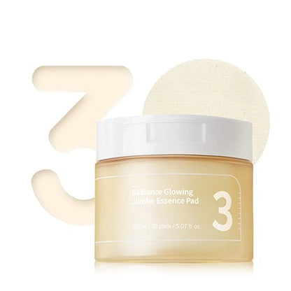 NUMBUZIN No.3 Radiance Glowing Jumbo Essence Pad 150ml (70pad)