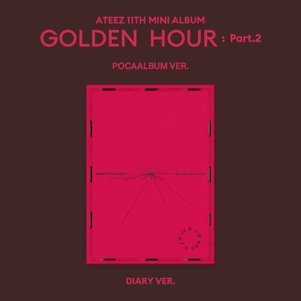 ATEEZ 11th EP GOLDEN HOUR : Part.2 (POCAALBUM VER.)
