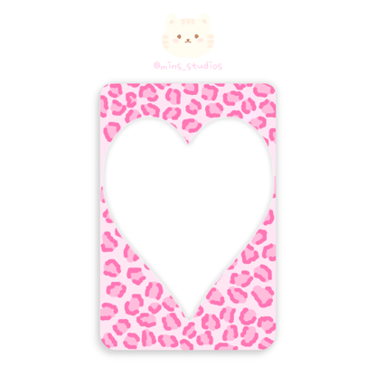 Pink Leopard Deco Frame