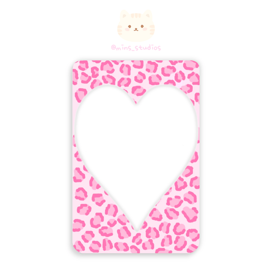 Pink Leopard Deco Frame