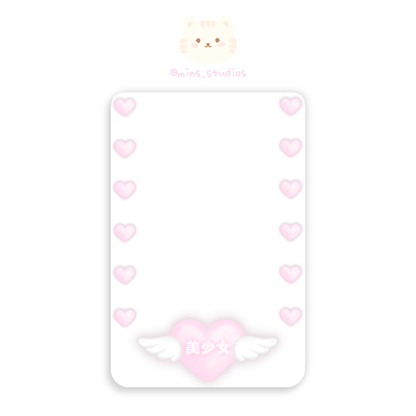 MINS STUDIOS Pink Lover Deco Frame