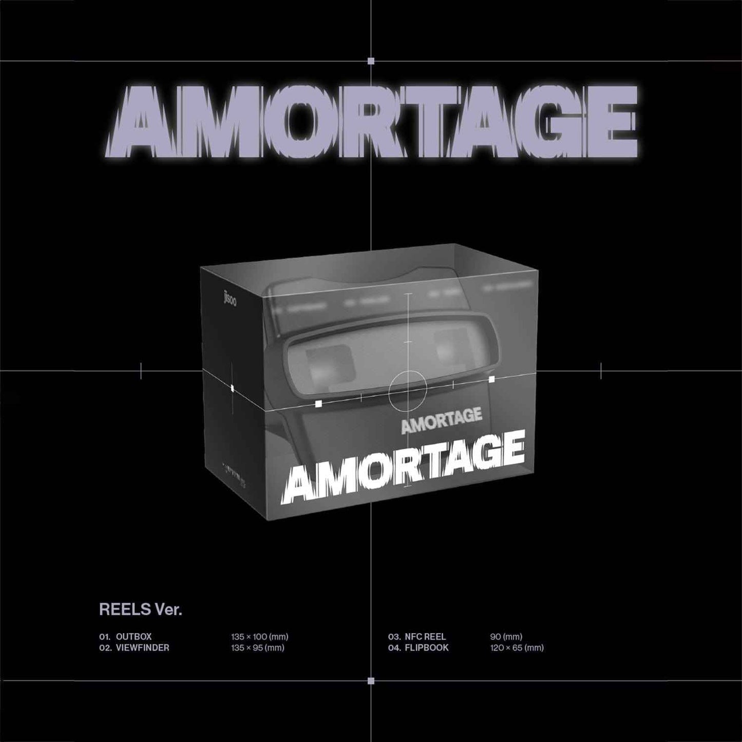 JISOO - Mini Album [AMORTAGE] (REELS Ver.)