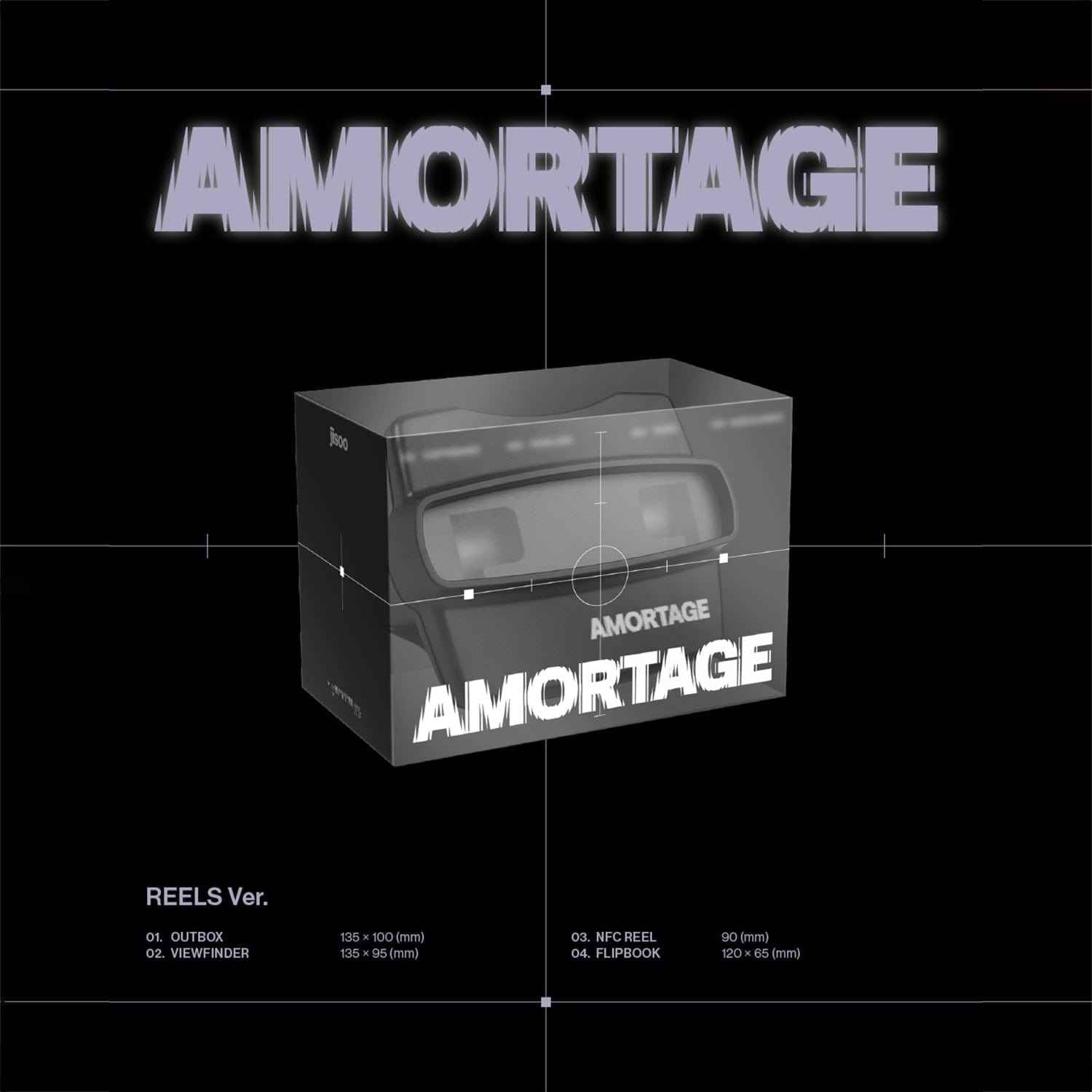 JISOO - Mini Album [AMORTAGE] (REELS Ver.)