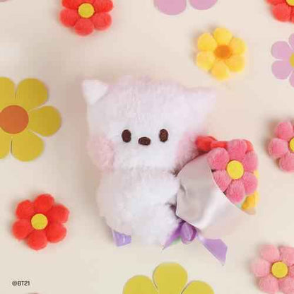BT21 minini doll key ring [bouquet]