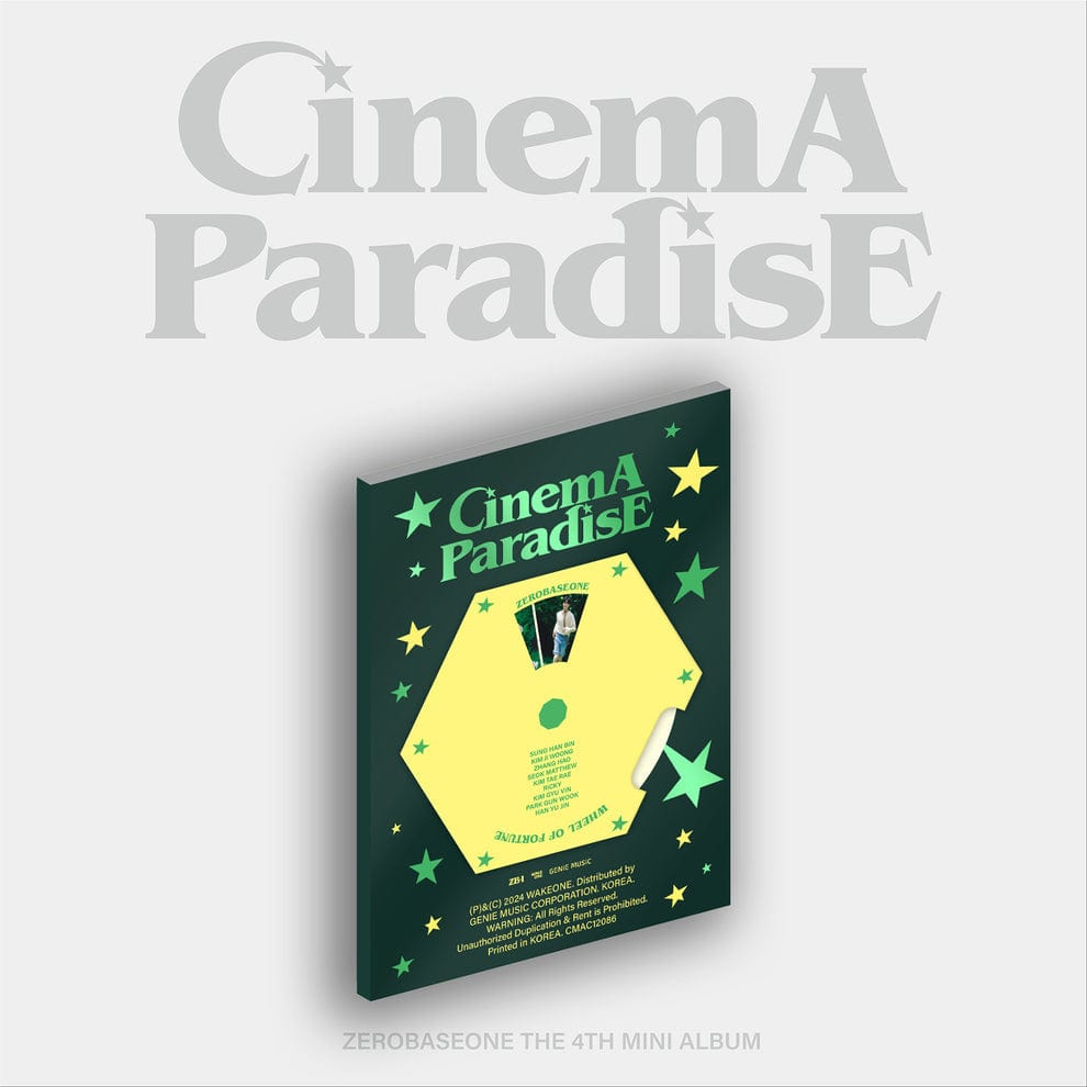 ZEROBASEONE - 4th Mini Album [CINEMA PARADISE]
