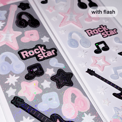 MINS STUDIOS Rockstar Deco Sticker