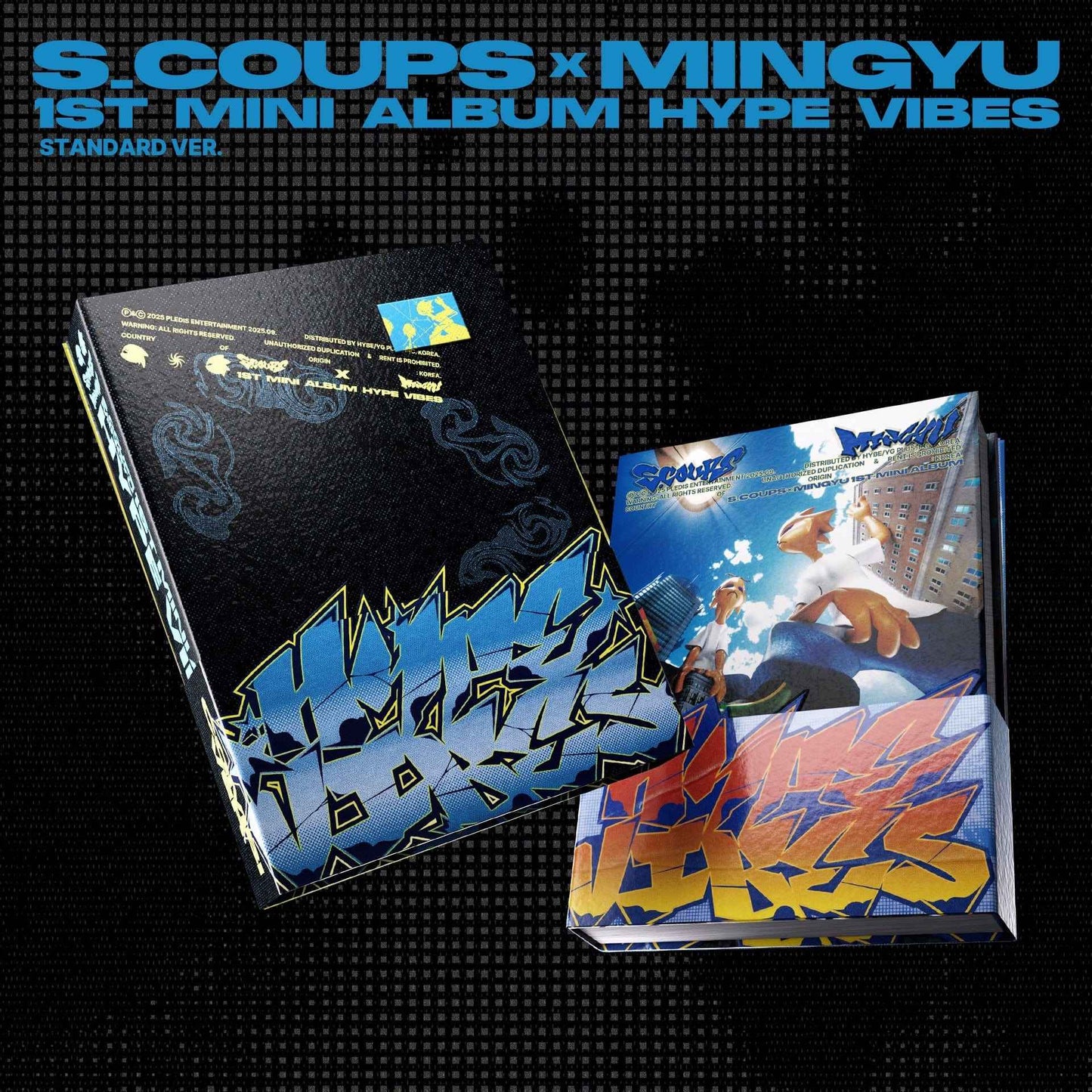 (POB) S.COUPS X MINGYU (SEVENTEEN) - 1st Mini Album [HYPE VIBES]