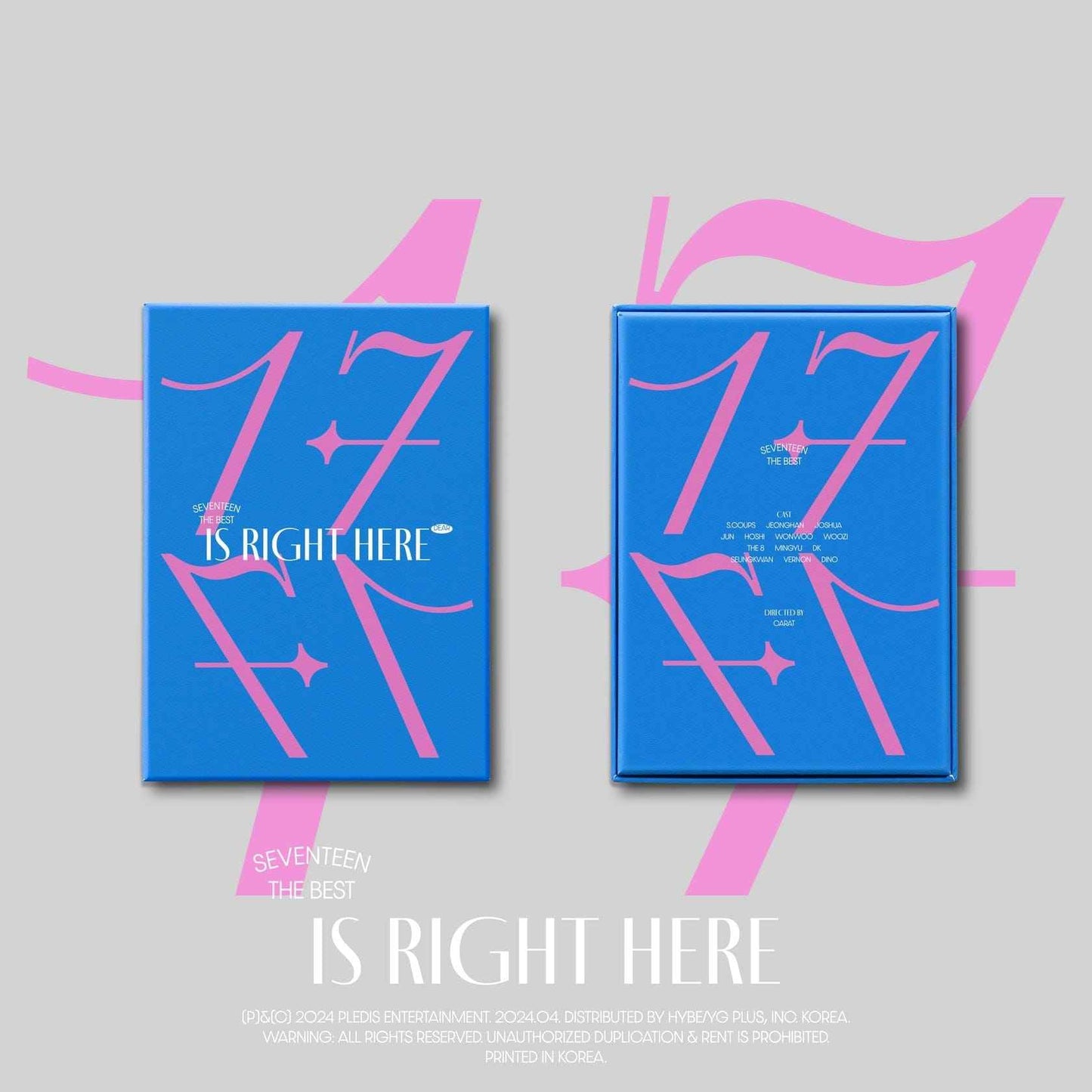 SEVENTEEN - BEST ALBUM [17 IS RIGHT HERE] (DEAR Ver.)