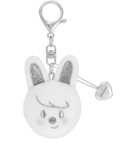 Stray Kids <dominATE : celebrATE> Merch (SKZOO FACE KEYRING SILVER Ver.)