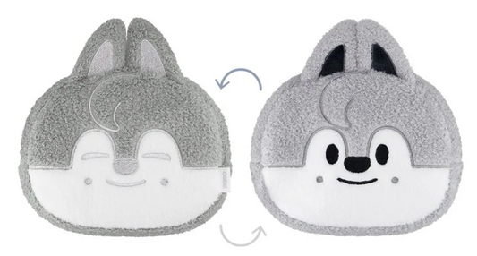 Stray Kids <dominATE : celebrATE> Merch (SKZOO REVERSIBLE FACE POUCH)