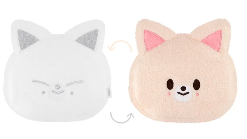 Stray Kids <dominATE : celebrATE> Merch (SKZOO REVERSIBLE FACE POUCH)