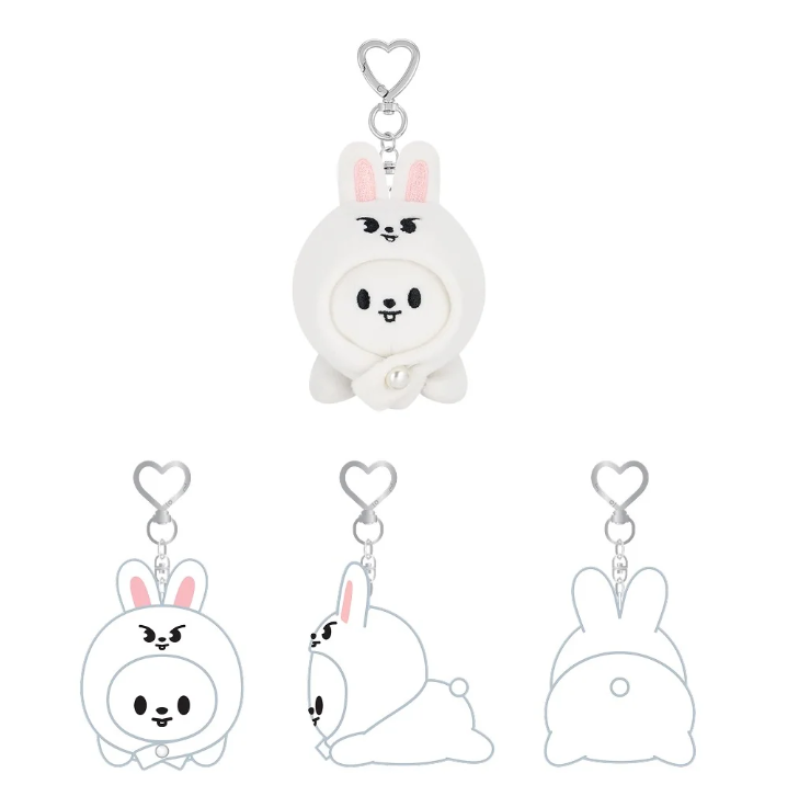 Stray Kids <dominATE : celebrATE> Merch (SKZOO KEYRING LYING Ver.)