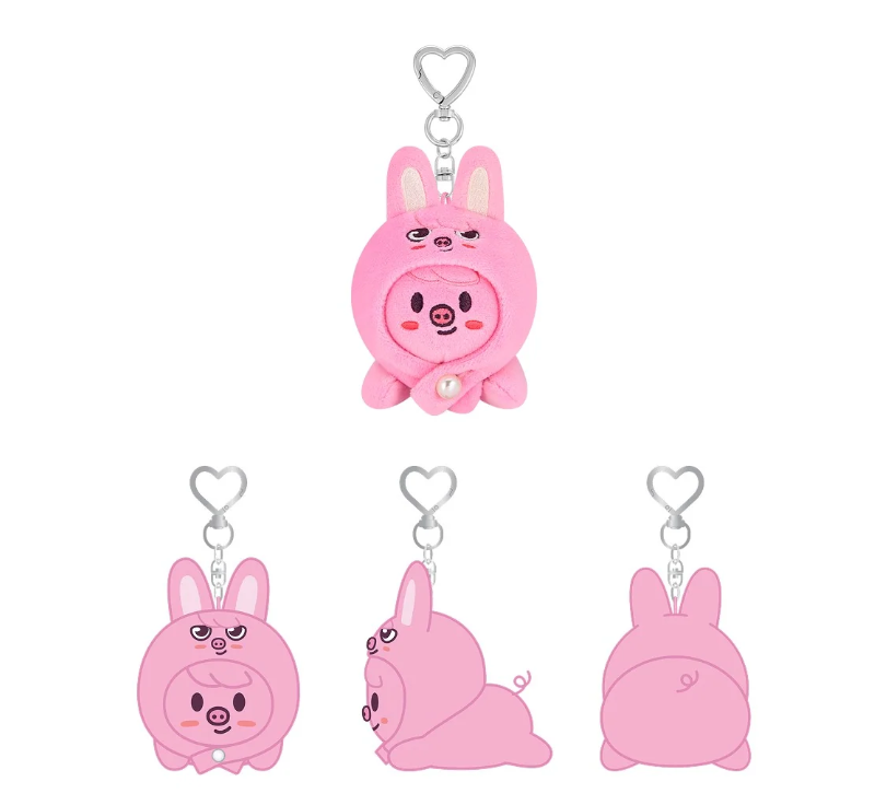 Stray Kids <dominATE : celebrATE> Merch (SKZOO KEYRING LYING Ver.)