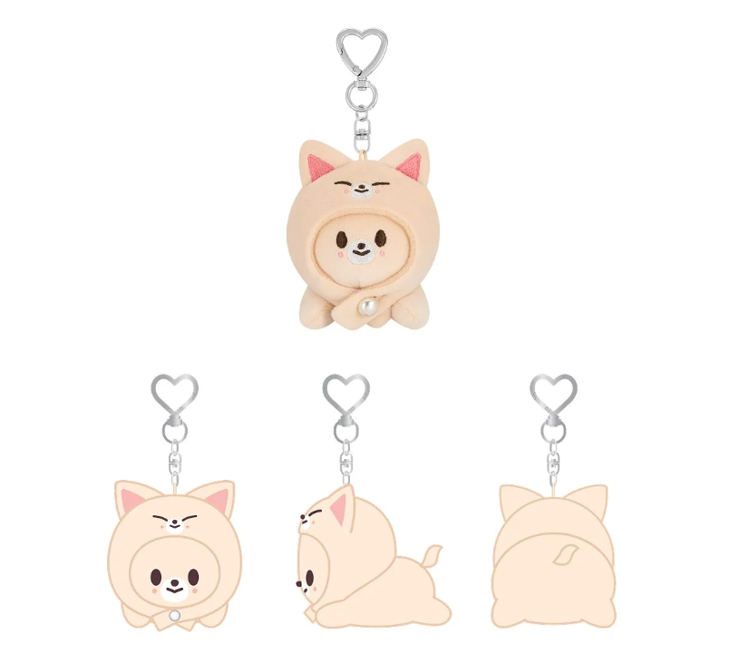 Stray Kids <dominATE : celebrATE> Merch (SKZOO KEYRING LYING Ver.)