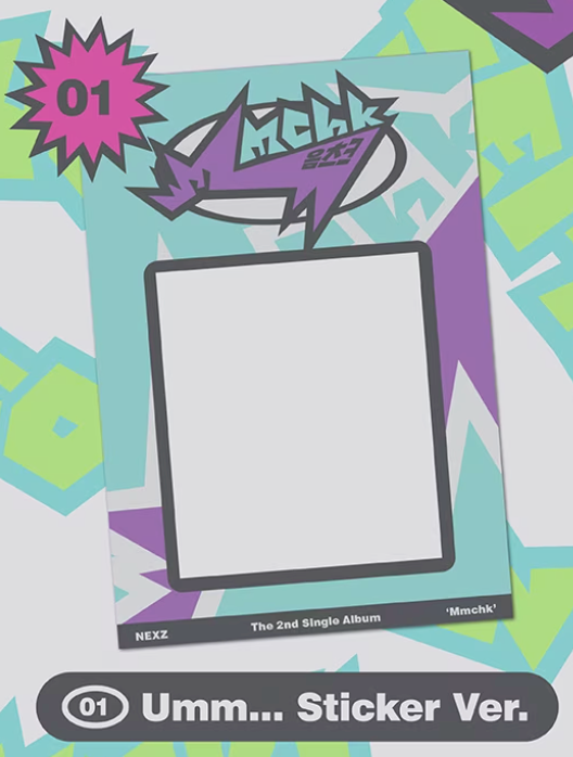 NEXZ THE 2ND SINGLE ALBUM [ Mmchk ] STICKER VER.