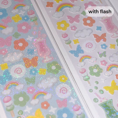 MINS STUDIOS Spring Meadow Deco Sticker
