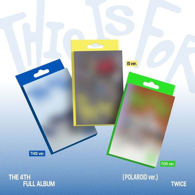 TWICE - 4th Full Album [THIS IS FOR] (POLAROID Ver.)